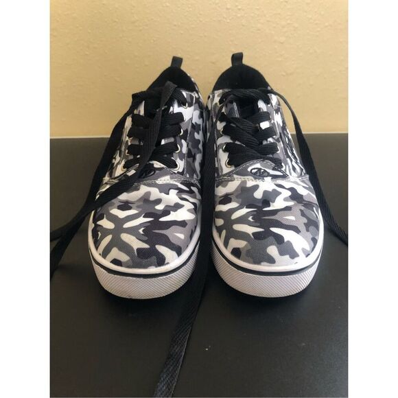 Heelys Pro 20 Prints Skate Shoe Camo Gray Black Model HES10336 Adult Size 7 Mens - Picture 2 of 9